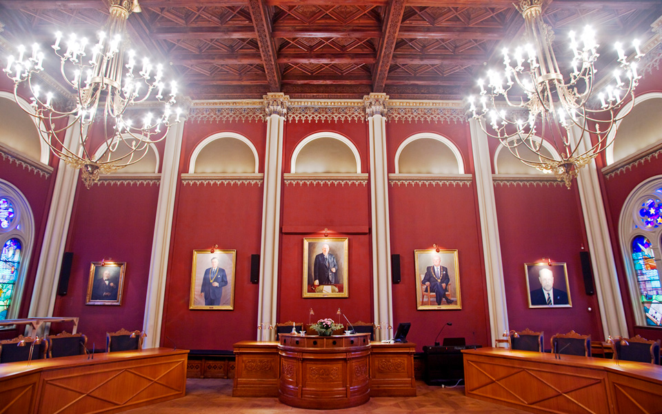 Helsingør Byrådssal malerarbejde billede 5