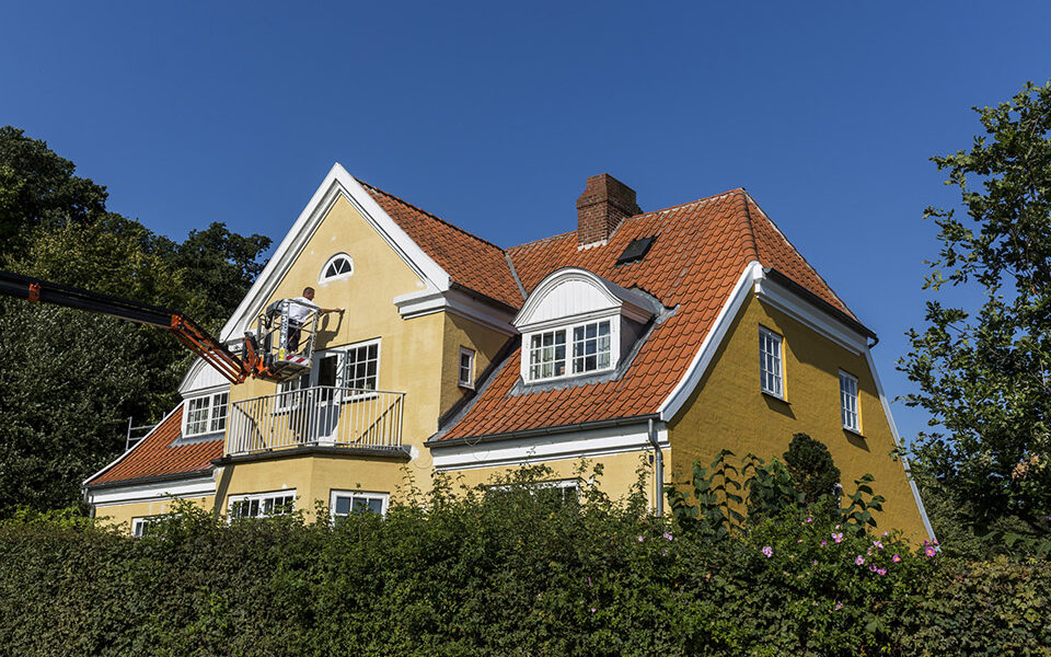 Provstbolig Helsingør malerarbejde